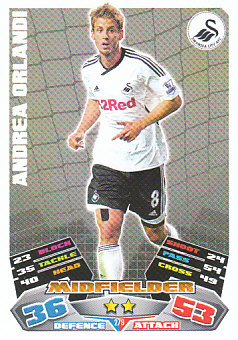 Andrea Orlandi Swansea City 2011/12 Topps Match Attax #279
